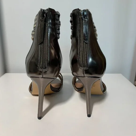 BCBG Maxazria - Brand New - Valai Strappy Metallic Stiletto - Size 8 - Picture 7 of 13
